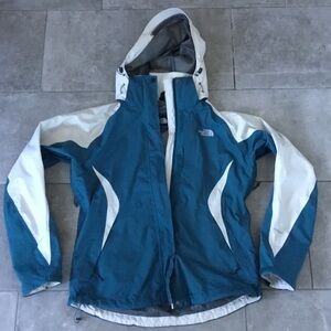 The North Face Hyvent Jacket with removable hood- size M